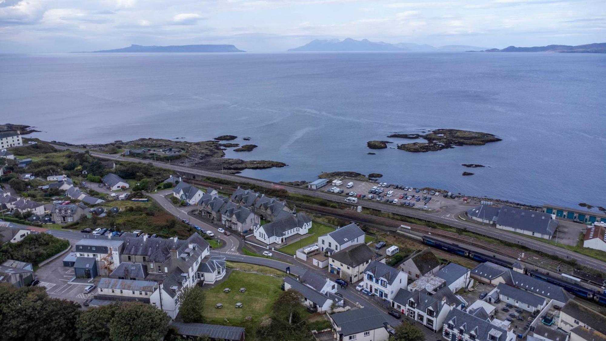 Ferienwohnung Spindrift Mallaig Exterior foto