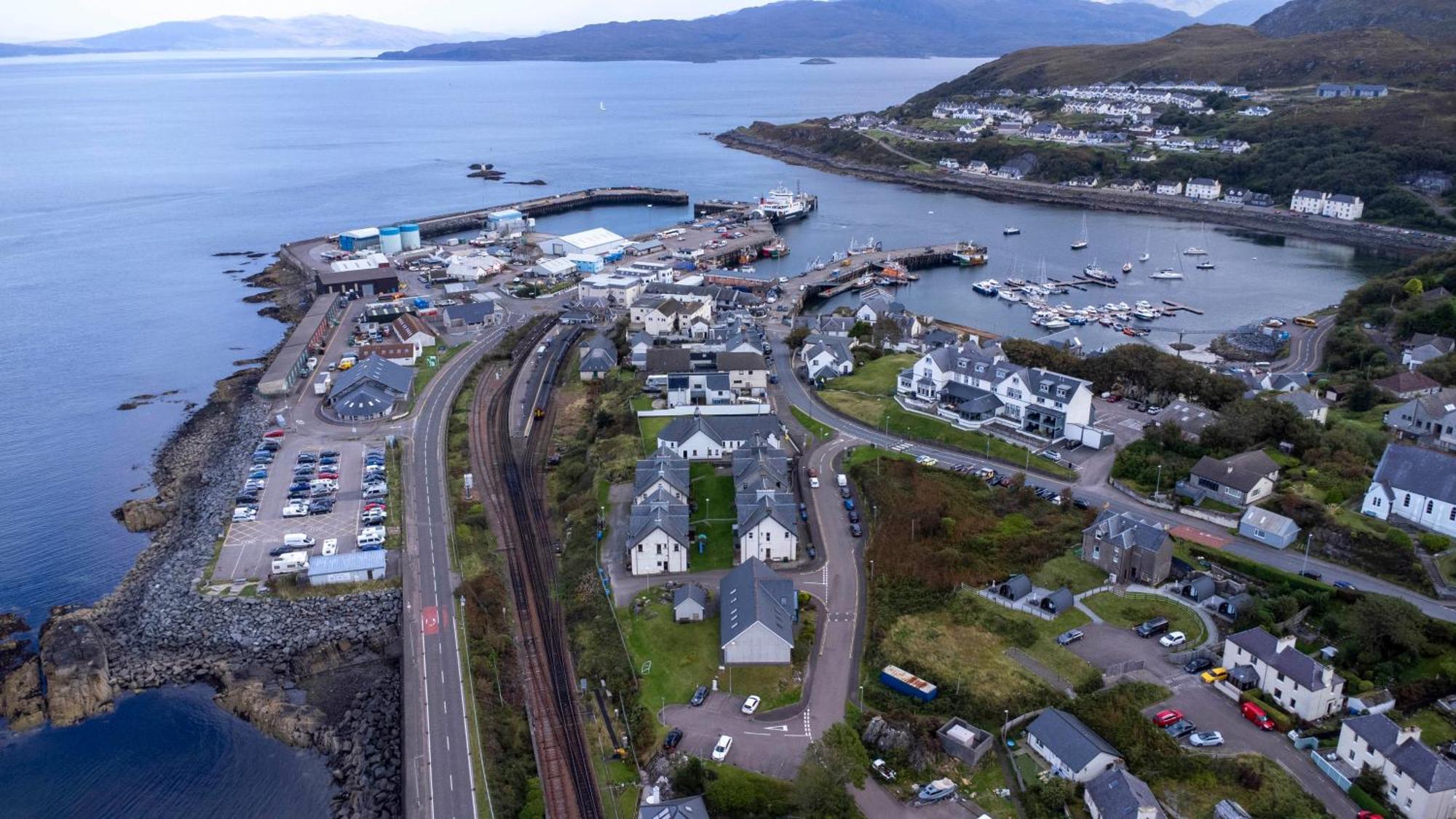 Ferienwohnung Spindrift Mallaig Exterior foto