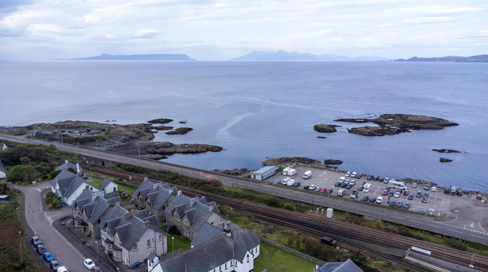 Ferienwohnung Spindrift Mallaig Exterior foto